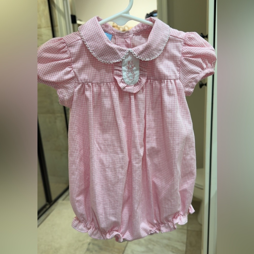Pink Gingham Bubble